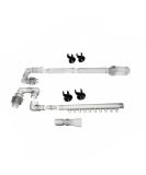 MIOYOOW Aquarium Filter tube Aquarium Water Involillation Inslets Output pipe Aquarium filter Canister Accessories for HW-603B/602B inner diameter of 12 mm Ads + outlet pipe - Buy Online on GoSupps.com