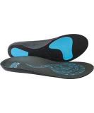Medium Density Plantar Fasciitis Orthotic Insoles for Men & Women - Arch Support Shoe Inserts for Flat Feet & Fallen Arches (Small 5-6.5) - Trim to Fit - Buy Online on GoSupps.com