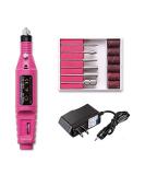 FANTEXY Portable Electric Nail Drill Kit - Professional Nail Care Tools for Acrylic & Gel Nails - Pink Pedicure Machine - Buy Online on GoSupps.com
