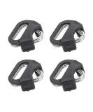 Foto&Tech 4-Piece Stainless Steel Lug Ring Camera Strap Adapter Set for Fujifilm, Leica, Nikon, Canon, Sony, Olympus, Pentax, Panasonic - ABS Cap Included - Buy Online on GoSupps.com