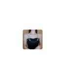 Wiwpar Silver Rhinestone Tassel Snowflake Flower Body Chain | Layered Bikini Harness & Wedding Party Accessories for Women - Buy Online on GoSupps.com