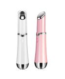 Rechargeable Electric Eye Massager Wand - Heated Facial Treatment for Dark Circles Puffiness & Eye Bags (Pink) - Shop Internationally - Buy Online on GoSupps.com