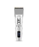 USB Rechargeable Hair Clippers for Men - Electric Beard Trimmer & Hair Cutter with LCD Display - Buy Online on GoSupps.com