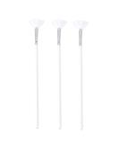 Solustre 3-Piece Chemical Peeling Tool Set | DIY Brush Applicator for Facial Treatments - Fan & Cream Brushes | Premium Cosmetic Tools for Mud & Dirt Removal - Buy Online on GoSupps.com