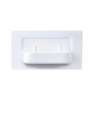 in-Wall Twin Electronic Toothbrush Charger by ProofVision Compatible with Oralraun Electric Toothbrushes. Fascia Plate in a 3 Colour Choices (Charger) - Buy Online on GoSupps.com