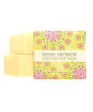 Greenwich Bay 6oz Botanical Shea Butter Soap - Lemon Verbena - 3 Bars | Nourishing & Moisturizing | International Shipping - Buy Online on GoSupps.com