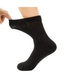 Copper Infused Diabetic Socks - Super Stretch Comfort for Men and Women (Black, 2 Pairs) - Buy Online on GoSupps.com