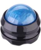 ZONGS Manual Back Roller Massager for Sore Muscle & Joint Pain Relief - Self Massage Therapy Tool for Full Body Relaxation - Blue - Buy Online on GoSupps.com