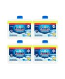 Finish Dishwasher Cleaner - Savers Pack of 4x250ml - De-scales Deep Cleans Prolongs Life of Dishwasher - Removes Nasty Odours - Buy Online on GoSupps.com