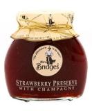 Mrs Bridges Strawberry Preserve & Champagne 340g - Buy Online on GoSupps.com