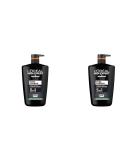 L'Or al Men Expert Pure Carbon Shower Gel Large XXL 1L (Pack of 2) Pure Carbon 1 l (Pack of 2) - Buy Online on GoSupps.com