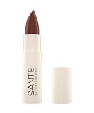 Sante Moisture Lipstick 08 Rich Cacao - Hydrating Colorful Lip Color with Hyaluronic Acid | Natural Cosmetics for All Skin Types - Buy Online on GoSupps.com