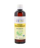 Aura Cacia Sweet Almond Skin Care Oil 16 fl oz - Nourishing Moisturizer - Buy Online on GoSupps.com