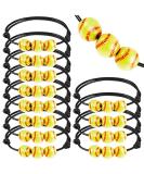 Inbagi 30 Pcs Ball Bracelet Sports Party Favors - Adjustable Braided Rope Bracelets for Teens & Adults - Yellow Softball Theme - Buy Online on GoSupps.com
