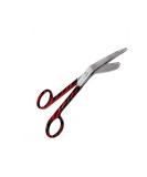 5.5'' Lister Bandage Scissors - Red Color Coated Utility Scissors for Nursing Students & First Aid - Buy Online on GoSupps.com