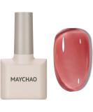 15ML MAYCHAO Blush Pink Jelly Gel Nail Polish | Soak Off UV LED Nude Pink Nail Polish for DIY Manicure at Home Salon - Buy Online on GoSupps.com