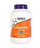 Now Foods L-Arginine 500mg - 250 ct (Pack of 2) - 500mg Amino Acid Supplement - Buy Online on GoSupps.com