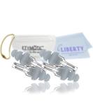 Etymotic Research ER20 Ear Plugs (2 Pair Frost Color) - High Fidelity Noise Reduction Kit with Carrying Case and Cleaning Cloth - Buy Online on GoSupps.com
