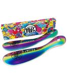 Rainbow Stainless Steel Shoe Horn Set - Two 7.5 Short Shoehorns for Kids or Adults | Travel Size Metal Shoe Helper for Sneakers, Boots, Seniors - Men and Women - Buy Online on GoSupps.com