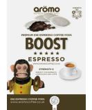 Aromo 'BOOST' - ESE Coffee Pods 44mm - Premium Espresso Pods - 100 Pk - Buy Online on GoSupps.com