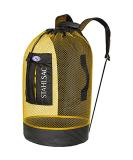 Stahlsac Panama Mesh Backpack in Black/Yellow - Lightweight and Durable - Buy Online on GoSupps.com