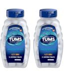 TUMS Ultra Strength Peppermint Antacid Tablets - 72 Count (Pack of 2) | Fast Heartburn Relief | International Shipping Available - Buy Online on GoSupps.com