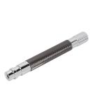 Premium Manual Razor Handle for Men - Easy Blade Change Shaving Gift (Black) | International Shipping Available - Buy Online on GoSupps.com