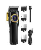 Professional Hair Clippers for Men - Cordless USB Rechargeable Trimmer with LED Smart Display - Buy Online on GoSupps.com