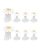 Osaladi Silicone Toe Spreader Set - Nail Polish & Pedicure Tool for Women | Flower Design Toe Protectors & Separators - Buy Online on GoSupps.com