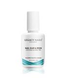 Legacy Nails 0.5oz Brush-on Nail Glue & Resin - Water-Resistant Adhesive for Quick Nail Tips Bonding, Repairs, Crystals & Decorations - Strong & Durable - Buy Online on GoSupps.com