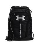 Under Armour Adult Undeniable Sackpack - Black/Metallic Silver - One Size - Buy Online on GoSupps.com