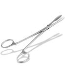 Professional Stainless Steel Dog Ear Hair Pliers - 18 cm Instrument RW Plug-in Tongs for Animal Hair Removal - Buy Online on GoSupps.com