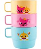 PINKFONG Cup with Handle-3P Family Plastic Cups (230ml) : 3pcs 1 Set - Buy Online on GoSupps.com