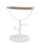 Shanrya Bird Stand Parrots Training Perch Natural Smell Anti Slip with Base for Outdoor for Indoor Brown - Buy Online on GoSupps.com