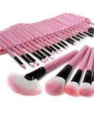 ZJchao 32 Pink Makeup Brush Set Professional Cosmetics Brushes for Foundation Blush & Eyeshadow | International Shipping Available - Buy Online on GoSupps.com