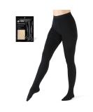 VARCOH Women's Medical Compression Socks M Black - Relief for DVT, Varicose Veins, Shin Splints, Edema - Pregnancy Support - Buy Online on GoSupps.com