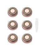 Painless Facial Hair Remover Replacement Heads for Women - Trimmer Blades for Eyebrows - Smooth Finishing - Includes Cleaning Brush - As Seen On TV - Buy Online on GoSupps.com