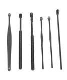 6Pcs Stainless Steel Ear Pick Set with Storage Bag - Portable Earwax Removal Tools - Buy Online on GoSupps.com