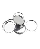 20 Pieces Empty Round Metal Tin Palette Pans for Cosmetic Eyeshadow Magnetic Makeup Palette 36mm Diameter Perfect for DIY Beauty Projects - Buy Online on GoSupps.com