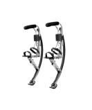 Skyrunner Adult Kangaroo Shoes | Jumping Stilts for Men and Women | Fitness Exercise | 155-200 lbs/70-90 kg | Bouncing Shoes | X-Wide Black - Buy Online on GoSupps.com