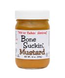 Bone Suckin' Mustard 12oz - Tangy and Delicious (Pack of 1) - Buy Online on GoSupps.com