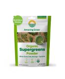 Amazing Grass Organic SuperGreens Powder 5.29 oz (150 g) - Buy Online on GoSupps.com