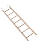 CULER Bird Wooden Ladder Rocking Perch Climbing Stairs Budgie Cage Toy Pet Supplies (32 * 7cm) - Buy Online on GoSupps.com