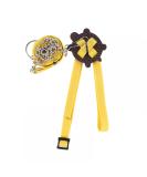 Dongker Turtle Harness & Leash | Adjustable Leather Pet Turtle Belt - Ideal for Walking Turtles | Yellow - Buy Online on GoSupps.com