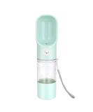 Edoxus Dog Drinking Bottle - Portable BPA-Free Water Bottle with Food Cup for On-the-Go Pets (Green) - Buy Online on GoSupps.com