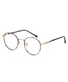 Cyxus Blue Light Filter Glasses for Men - Retro Metal Frame Non-Prescription Block Blue Light from PC TV & Cell Phone - Buy Online on GoSupps.com
