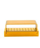 Buy Dental Autoclavable Box - 30 Hole Disinfection Holder for Dental Drill Tools - Aluminum Golden | International Shipping - Buy Online on GoSupps.com