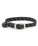 Ancol Reflective all-elastic Cat Collar Black Black 1 Count (Pack of 1) Single - Buy Online on GoSupps.com