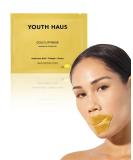 Buy Skin Gym Youth Haus Gold Lip Mask - Hydrating Anti-Aging Treatment with Hyaluronic Acid & Vitamin E - 1 Pack for Smoothing Lips - Buy Online on GoSupps.com