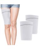 Foley Leg Bag Holder - 2Pcs Fabric Catheter Sleeve for Legs (L) | Elastic Calf Strap for Drainage Bags - Buy Online on GoSupps.com